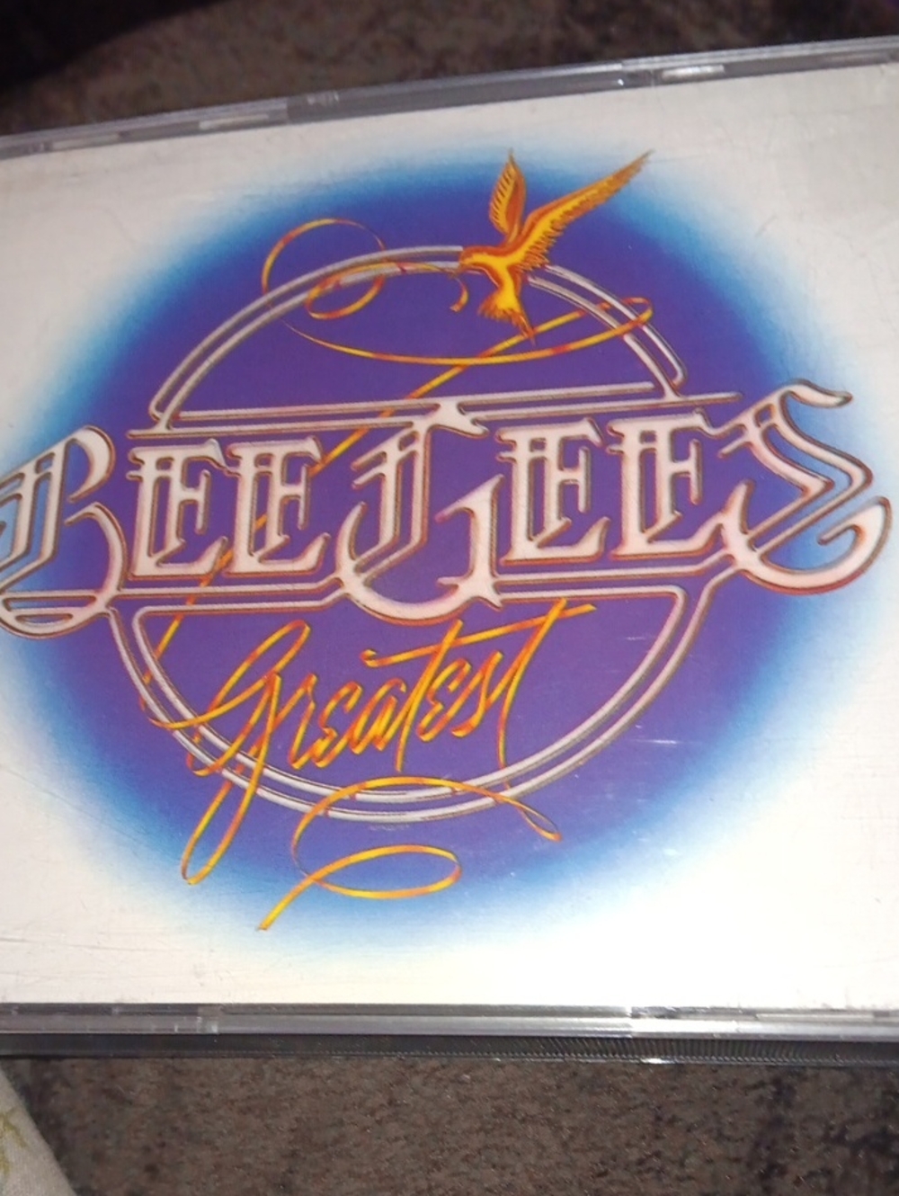 Bee Gees Greatest CD — Purple & Gold Logo